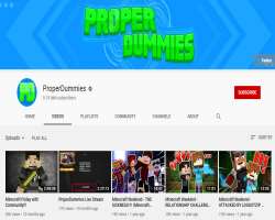 He is also a part of another YouTube channel ProperDummies which comprised of seven other Gamer YouTubers.